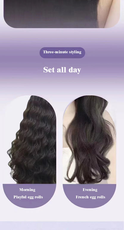 32MM Electric Curling Iron Curling Tool Egg Roll Lasting Styling French Styling Deep Wave Hair Curler 4 Temperature Adjustable